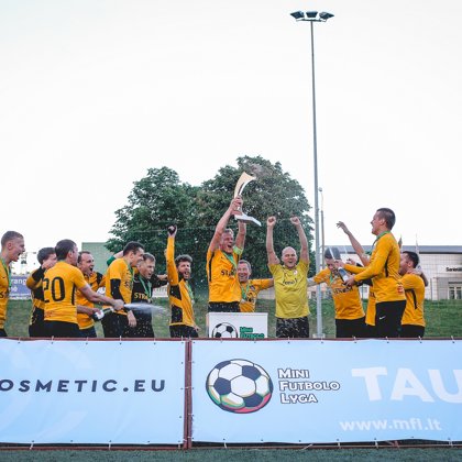 2019 m. MFL taurės laimėtojai - El Dorado. ©Evaldas Jaukauskas